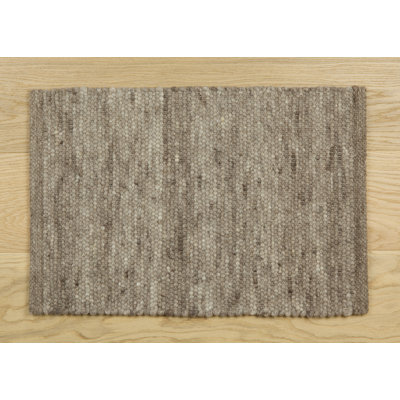 Solid Colour Wool Area Rug