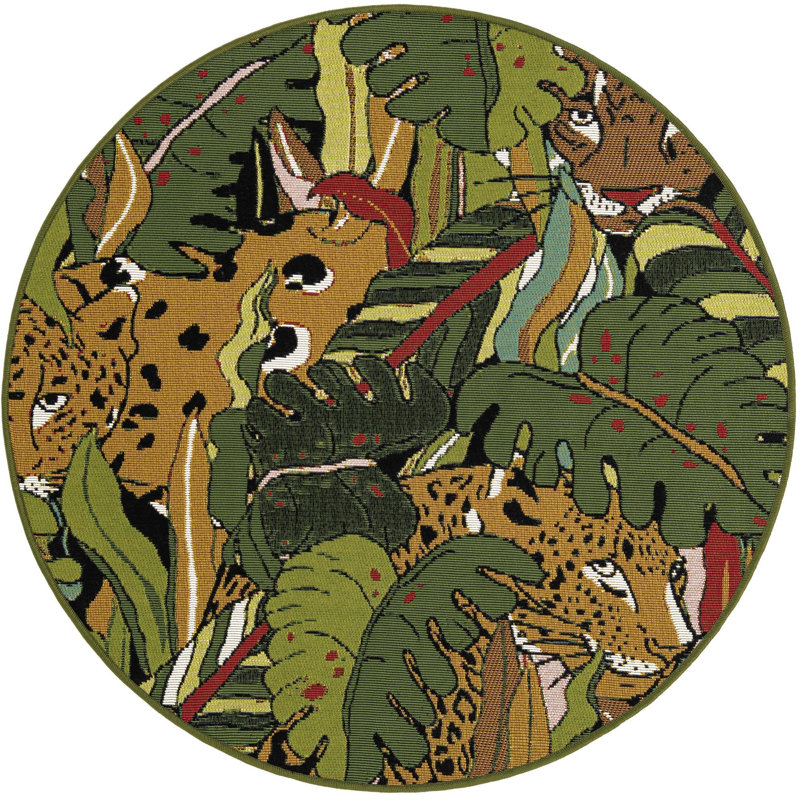 Canopy Taresha Rug, Round 3'1"