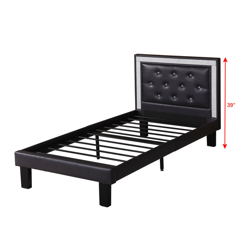 90 X 190cm Standard, Ash Black