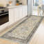 Striped Machine Braided Area Rug-484350778