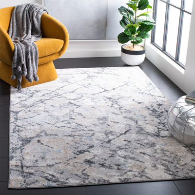 Ethellee Performance Abstract Rug