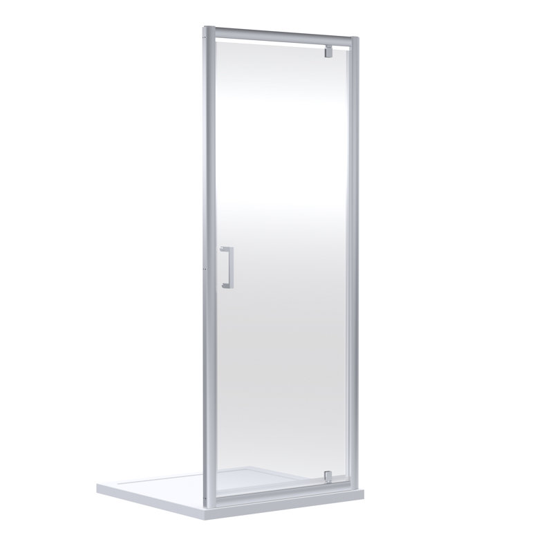 Bayswater 900mm Chrome Pivot Shower Door 6mm Glass