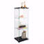Vitrine, antique moderne, verre, avec lumières DEL, assemblage rapide, bibliothèque trempée-618378670