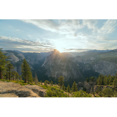Berni Half Dome Peak - Wrapped Canvas Print
