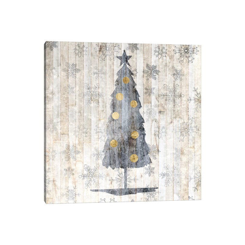 «Soph sophistiqué Noël II» par Grace Popp - impression, Pas de tapis, H 26 po x l 26 po x P 1,5 po, Toile tendue
