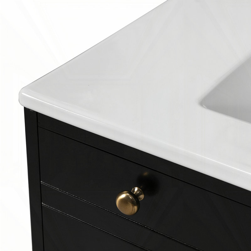 Meuble-lavabo 36 po avec lavabo en céramique