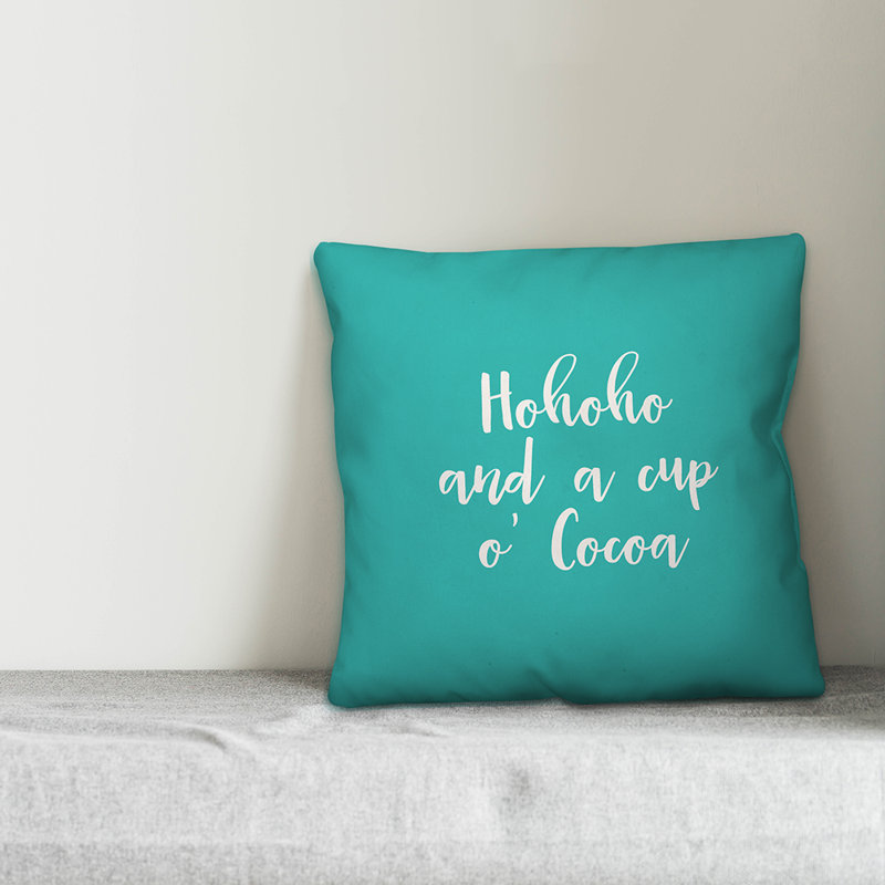 Throw Pillow, Teal, Pillow Cover