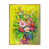 Toile avec cadre flottant or