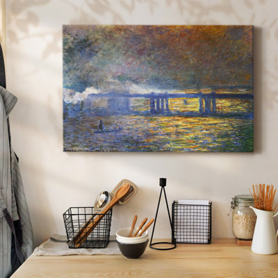 Pont Charing Cross, 1903, galerie 02, toile tendue