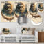 Criner - art mural en métal Bigfoot-116708945