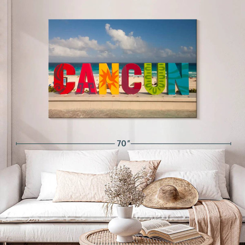 Signe Nicci Cancun, H 32 po x l 48 po