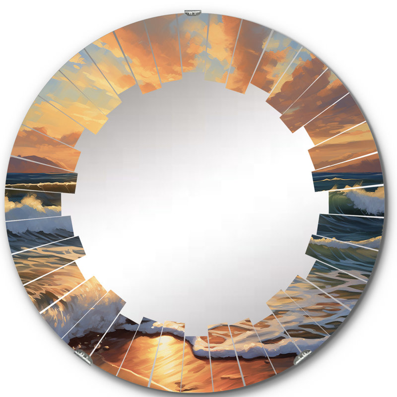 Miroir mural Wilmy, 24 po x 24 po