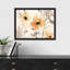 «Elegant Watercolor Floral Soft Peach and Grey Tones Illustration Modern Minimalist» sur papier-98267426-98267425