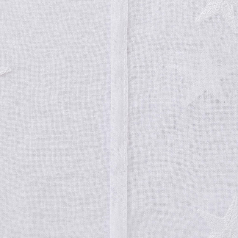 Eliga Sheer Pair, White, Width 140 x Drop 183cm
