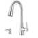 Pfister Barulli 1-Handle Pull-Down Matte Black Kitchen Faucet with Soap Dispenser