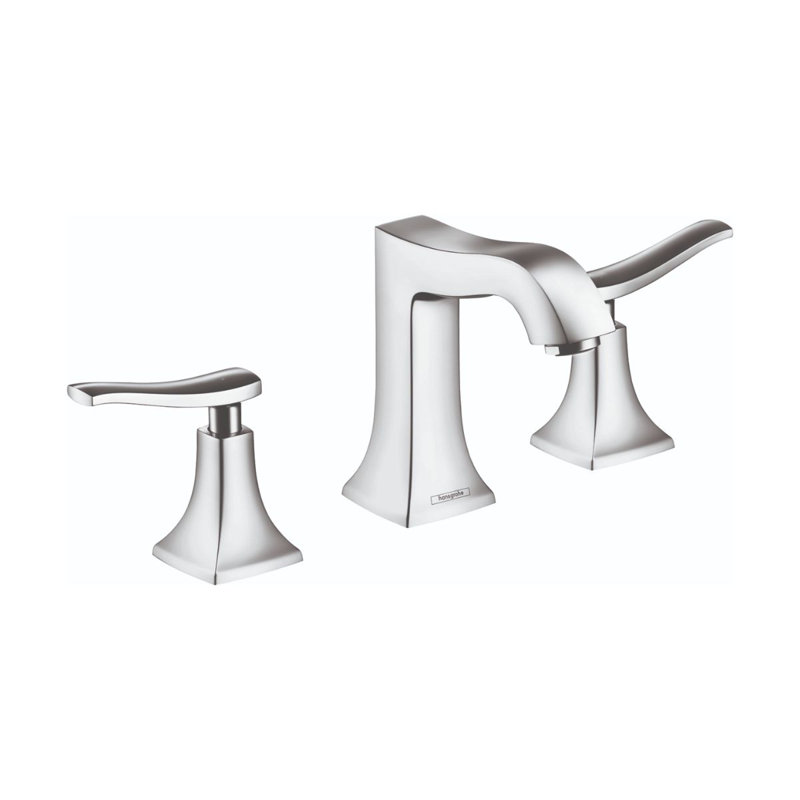 Metris C Two Handles Widespread Bathroom Faucet, Chrome