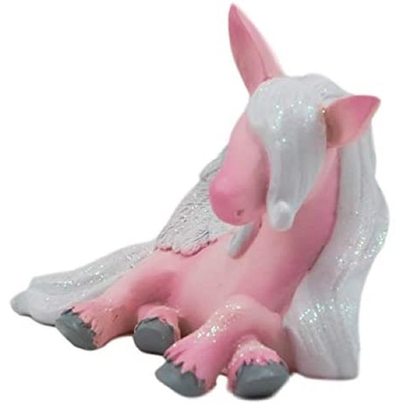 Figurine de cheval pegasus Eron, Rose