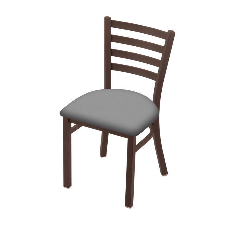400 Jackie Chair, Bronze, Vinyl-Canter Folkstone Gray