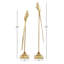 Ensemble de 2 statues Ravenden