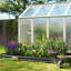 Boîte à fleurs galvanisée, lit de jardin en métal 8 pi x 4 pi x 1 pi