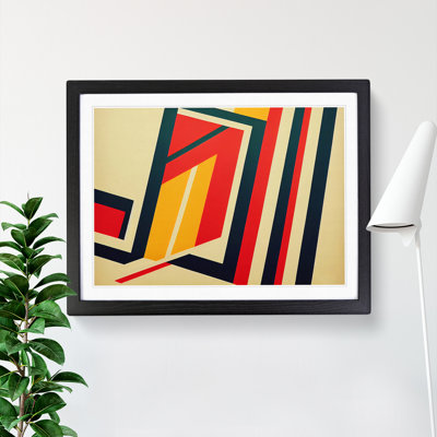 Vintage Abstract Art Vol.4 - Framed Print