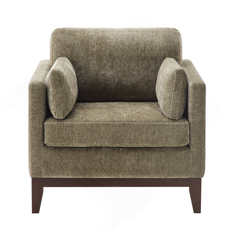 Chaise avec accoudoirs Chios, Vert