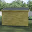 6 Ft. W x 10 Ft. D Shiplap Pent Wooden Shed