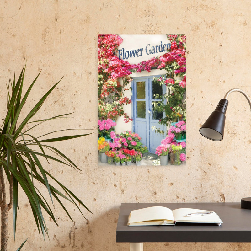 Art floral printanier, H 24 po x l 16 po