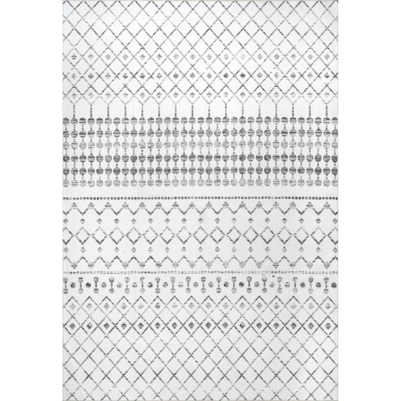 Tapis marocain marocain Blythe SpinClean, Rectangle 4 pi x 6 pi