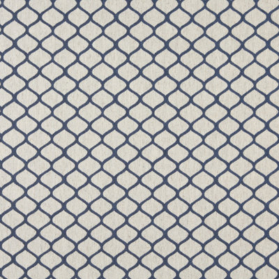 Tissu de lin géométrique