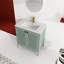 Meuble-lavabo autoportant de 30 po avec lavabo en céramique