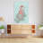 Whimsical Seahorse Ocean Playful Whimsical Contemporary Seahorse Horse Ocean Plant Wall Art-1824585131