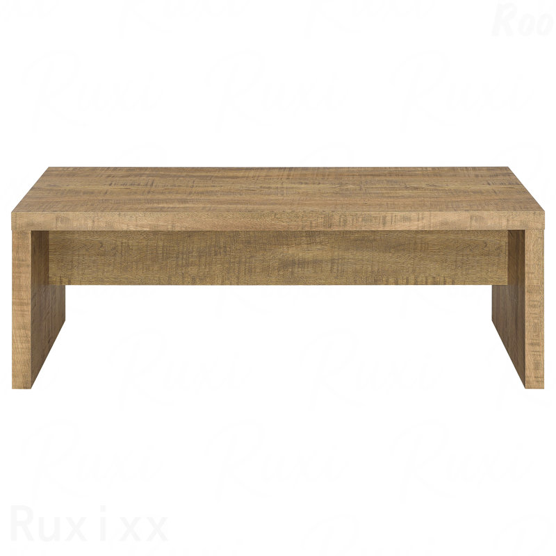 Mango Rectangular Engineered Wood Coffee Table
