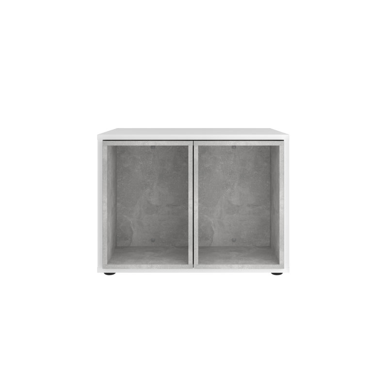 Kuzirian Four Leg Coffee Table with Storage