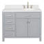 8_ARIEL Bristol 42 Single Sink Bathroom Vanity with Carrara White Quartz-633252085-633252092-653486340