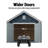 Cedarhill Wood Storage Shed 12 ft. W x 20 ft. D (DIY Assembly)-113449493