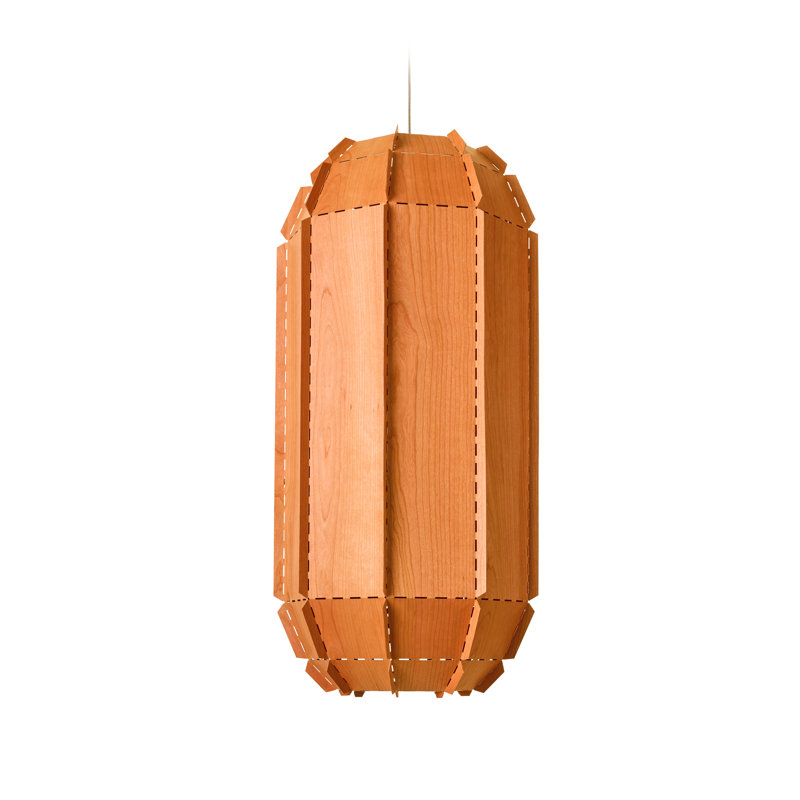 Stitches 1 - Light Pendant, Pale Rose, E26/Medium (Standard)