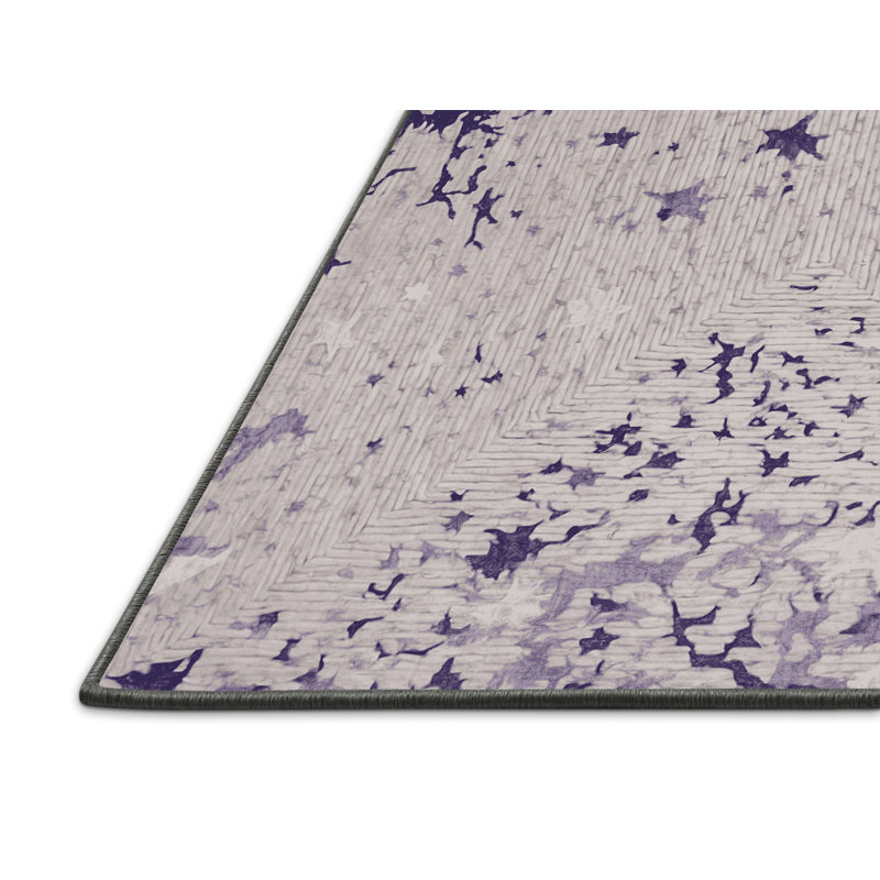 Tapis gris soyeux et moelleux, Tapis de couloir 2 pi x 5 pi