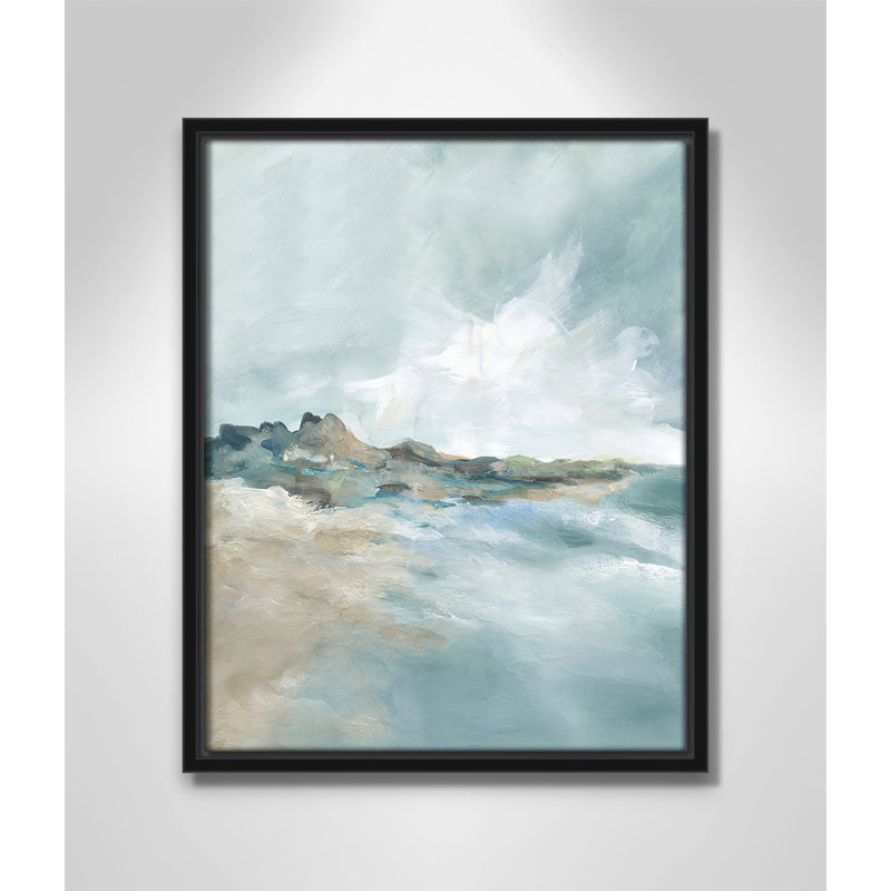 Impression Coralie Sandpoint par Carol Robinson, Noir, H 15,5 po x l 12,5 po
