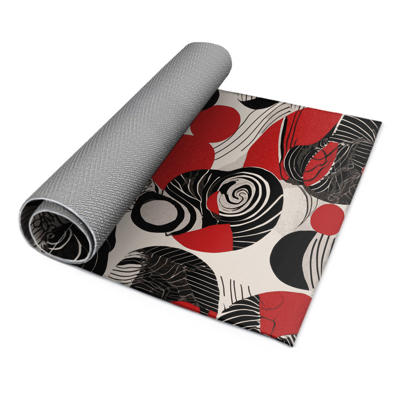 Tapis intérieur et extérieur Radiant Flow, Rectangle 9 pi x 12 pi