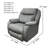 Hercules Power Headrest Big Man's Wall Recliner-119181351