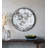 Iron Frame Vertical Round Mirror