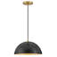Luminaire suspendu conique à 1 lumière Carsley-69559450