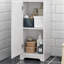 Trumbauersville Freestanding Linen Cabinet