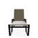 Holna Outdoor Rust-Resistant Metal Chaise Lounge