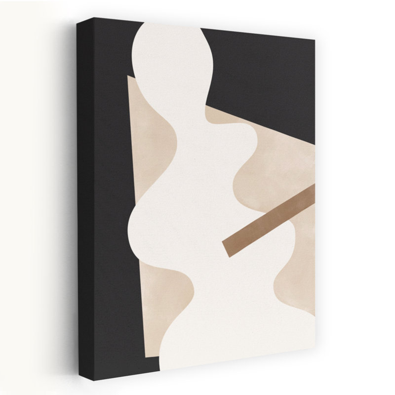 Art contemporain abstrait géométrique contemporain, H 24 po x l 16 po