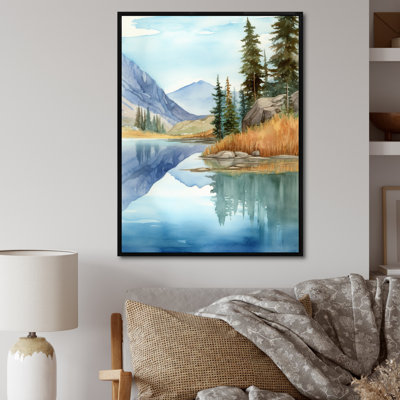 " Autumn Lake Reflections I "