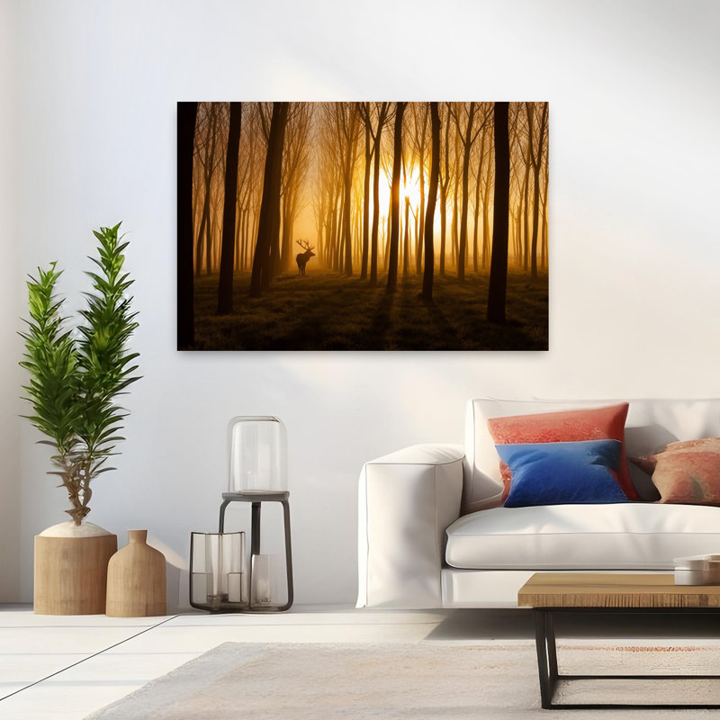 Art contemporain, art contemporain abstrait, H 32 po x l 48 po