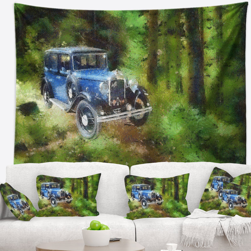 Polyester Tapestry, 50" H x 60" W