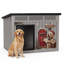 Niche pour chien 36,91 "toutes saisons imperméable (bleu)